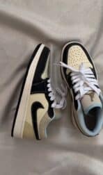 Nike Air Jordan 1 Low SE Shoes - Coconut Milk - Image 3