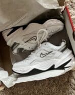 Nike M2K Tekno "White/Cool Grey/Black" - Image 2